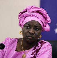 Aminata Touré en colère: 